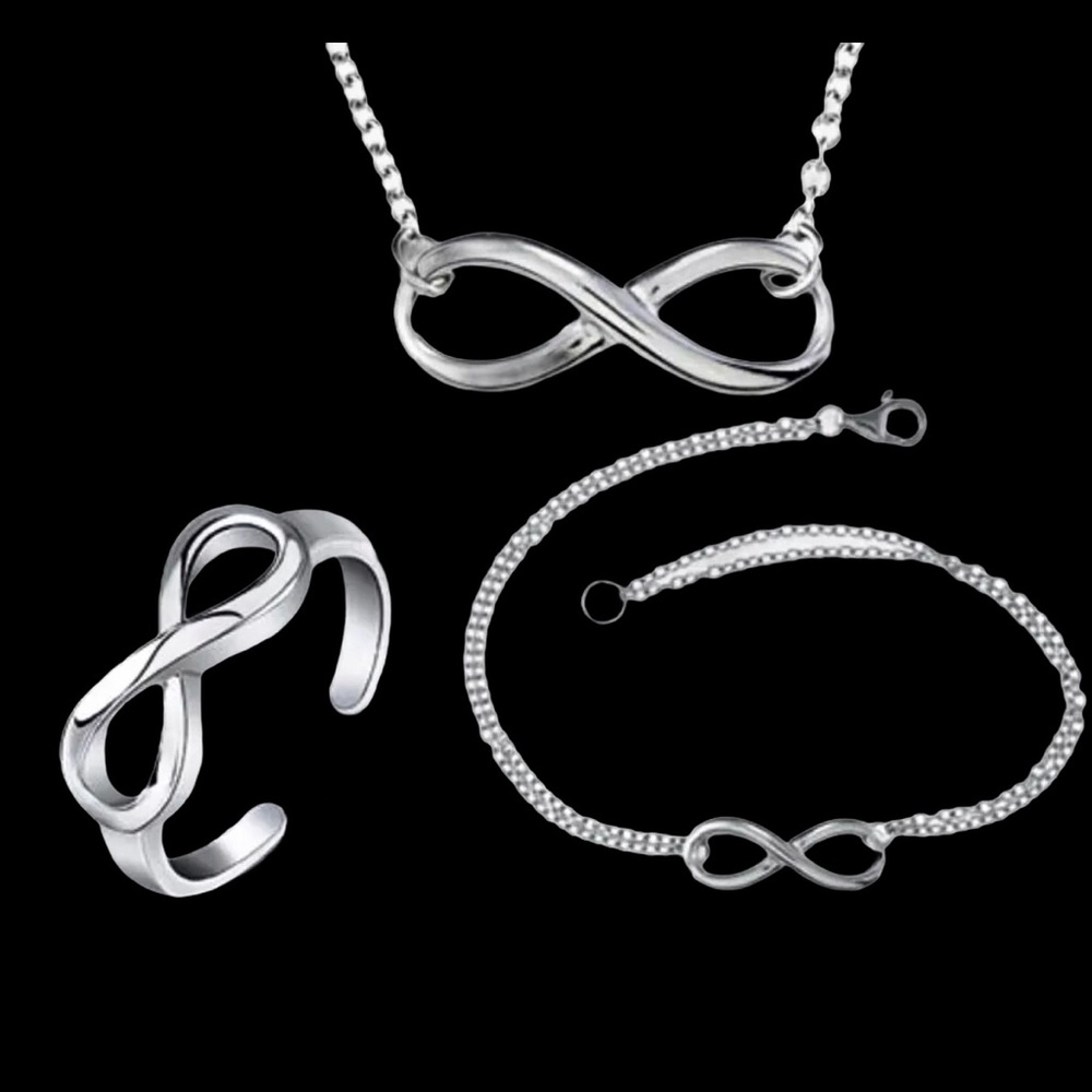 🌟NWT🌟 One size fits all Infinity Jewelry Set